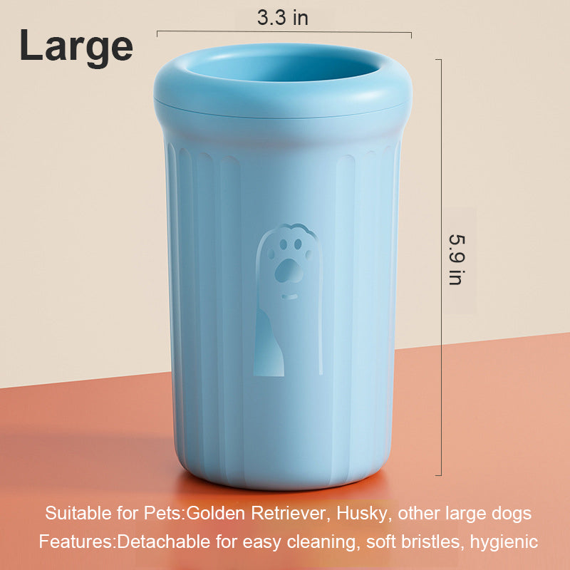 2025 Trendy Designš„Dog Paw Cleaner ā 360° Soft Bristle Cup for Muddy Paws, Fits All Breeds & Cats | Limited Offer: 31% Off on 2+