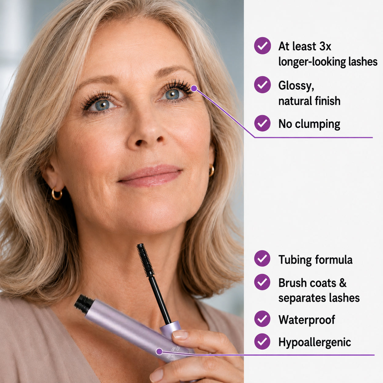 Mascara PRIMER - For Mature Lashes-up