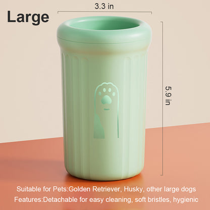 2025 Trendy Design🔥Dog Paw Cleaner – 360° Soft Bristle Cup for Muddy Paws, Fits All Breeds & Cats | Limited Offer: 31% Off on 2+