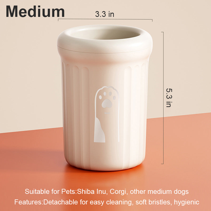 2025 Trendy Design🔥Dog Paw Cleaner – 360° Soft Bristle Cup for Muddy Paws, Fits All Breeds & Cats | Limited Offer: 31% Off on 2+