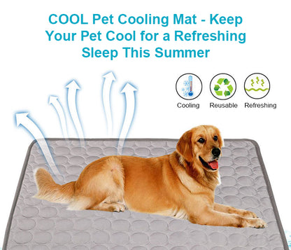 Summer Pet Cooling Mat - 🔥Only 24H 31M 27S Left! 🔥Clearance Sale – Hurry, Price Goes Back After the Countdown!