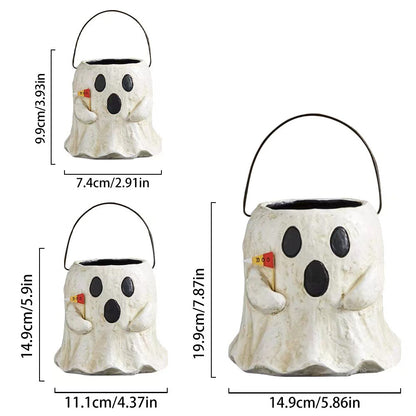 🔥🔥Halloween hot sales！Handmade Halloween Treat Buckets