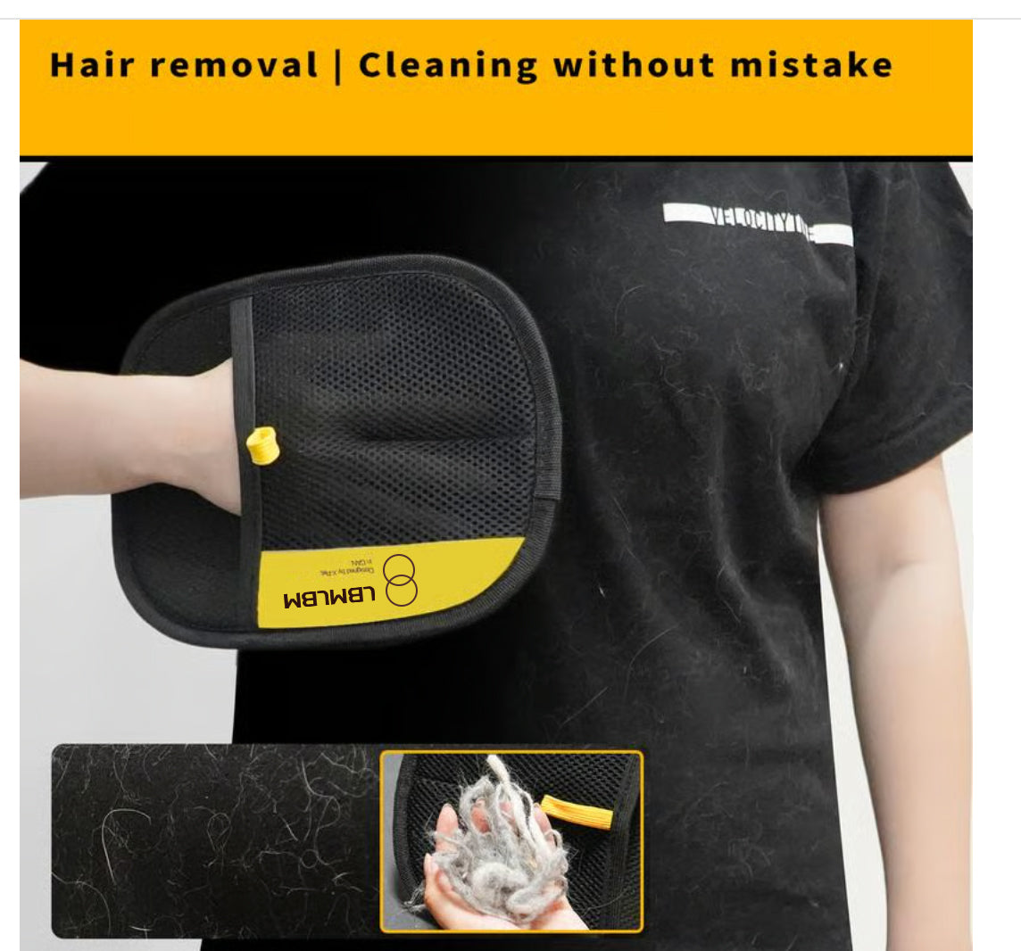 【✨Last Day Promotion 49% OFF】LBMLBM™ Pet Hair Removal Gloves for Cat & Dog | Reusable Electrostatic Double Sided Grooming Glove for Couch, Carpet, Clothing |⚡2025 Newly Upgraded Removal Tool