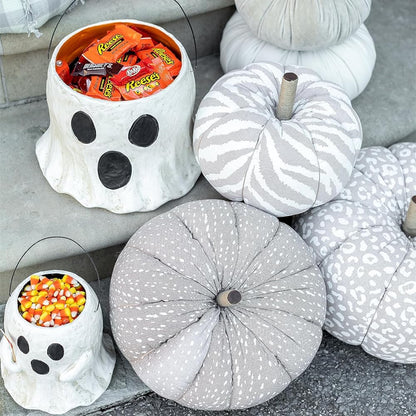 🔥🔥Halloween hot sales！Handmade Halloween Treat Buckets