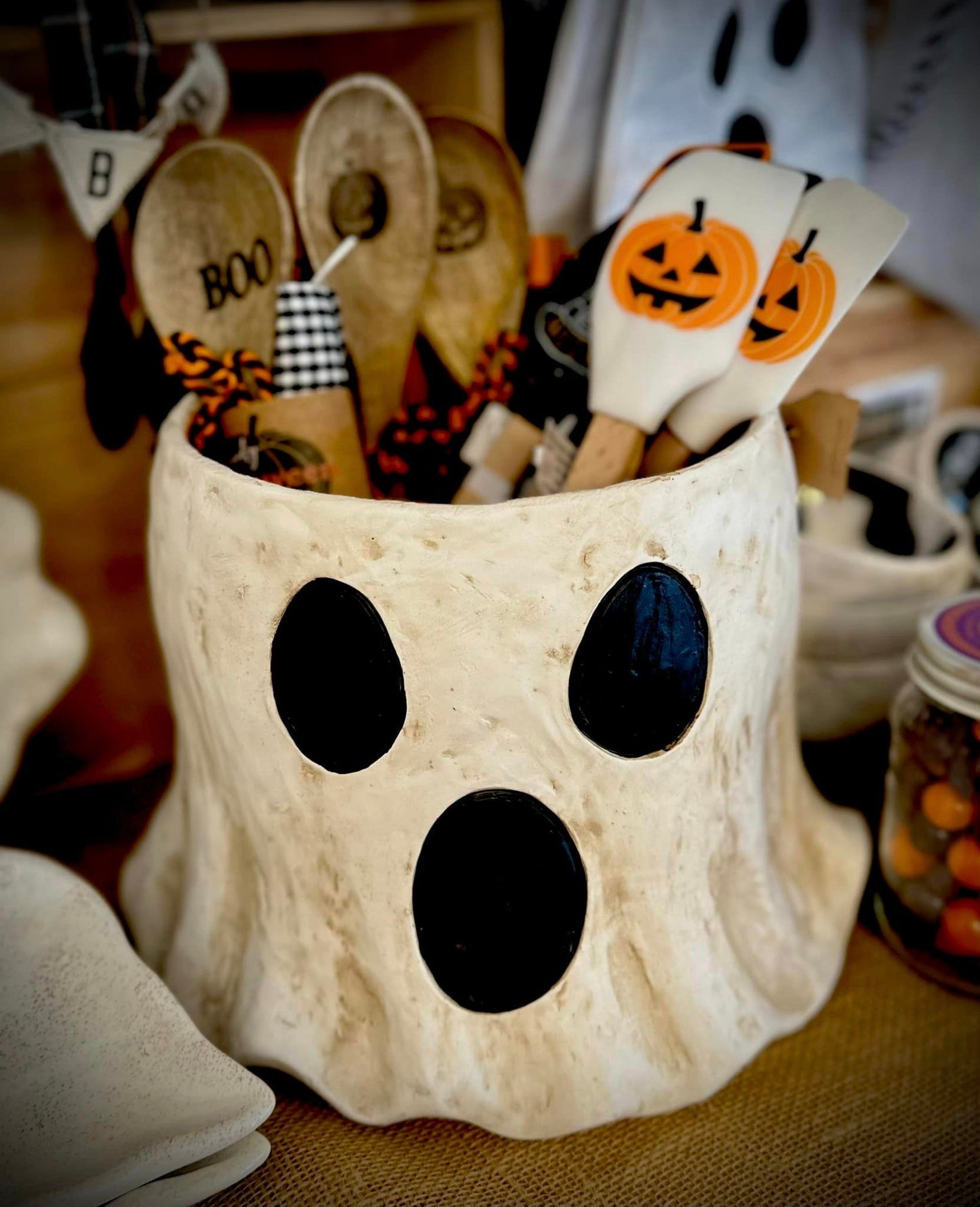 🔥🔥Halloween hot sales！Handmade Halloween Treat Buckets
